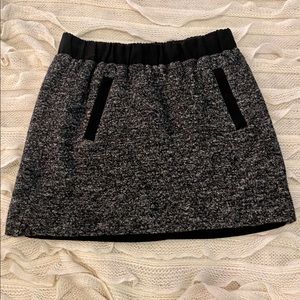 Loft tweed mini skirt